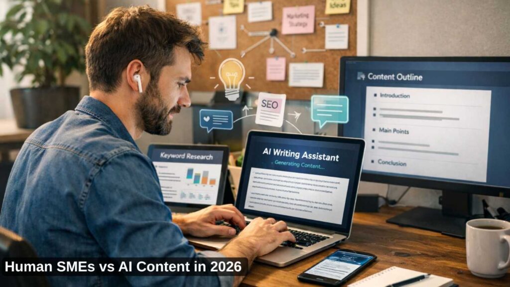 Human SMEs vs AI Content in 2026